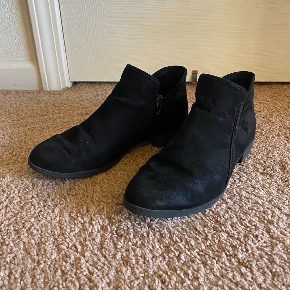 Black Ankle Booties